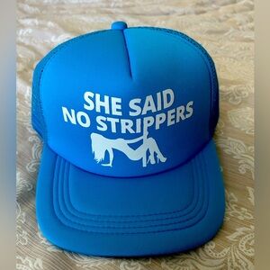 Bachelor party hats, groom/bestman